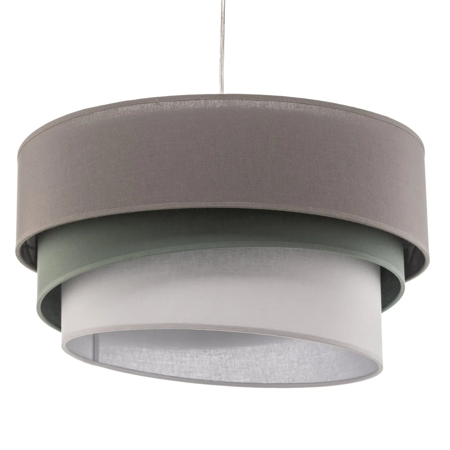 Euluna Trio riippuvalo beige/akvamariini/ecru Ø45cm