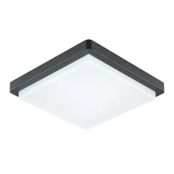 EVN LED ulkokattovalaisin Tectum, 23x23 cm, antrasiitti, 150°