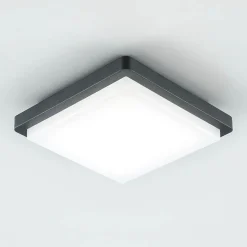 EVN LED ulkokattovalaisin Tectum, 23x23 cm, antrasiitti, 150°