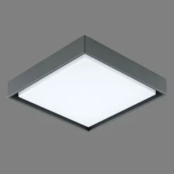 EVN LED ulkokattovalaisin Tectum, 24x24 cm, antrasiitti, 110°