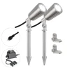 EVN PC6806 -LED-puutarhaspotti, 12V, 5 000K, 2 kpl