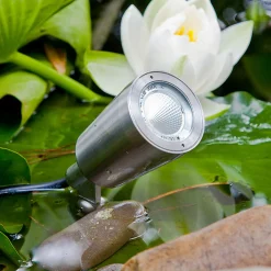EVN PC6806 -LED-puutarhaspotti, 12V, 5 000K, 2 kpl