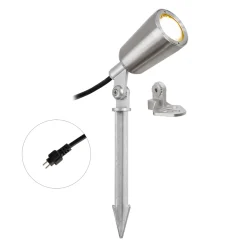 EVN PC6806 -LED-puutarhaspotti, 12V, 3000K, 2 kpl