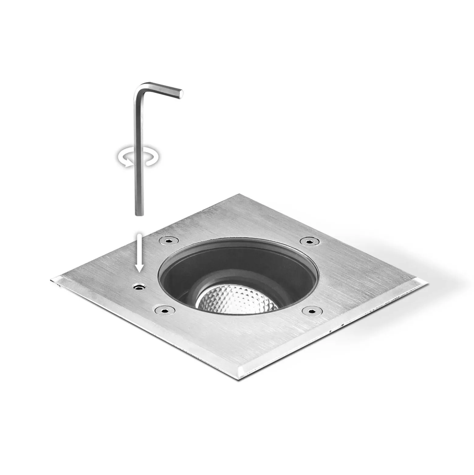 EVN Pentola uppovalo ruostumaton teräs 13,5x13,5 3.000K