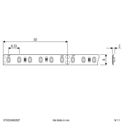 EVN STR2024 LED-nauha IP20 5m 48W 2,700k