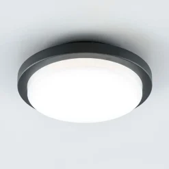 EVN Tectum -LED-ulkokattovalo pyöreä, Ø 24,6 cm