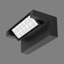 EVN Wav -LED-ulkoseinälamppu, kääntyvät LED-valot