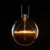 E27 5W LED pallolamppu Ø15cm vintage kulta 1,900K