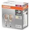 E14 4W 827 LED-pisaralamppu 2 kpl:n setti