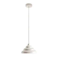 Fala-riippuvalaisin, valkoinen, Ø 23 cm, lasi