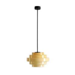 Filo-riippuvalaisin, keltainen, Ø 28 cm, lasi