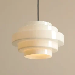 Filo-riippuvalaisin, valkoinen, Ø 28 cm, lasi