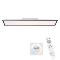 Flat-LED-paneeli CCT, musta 119 x 29 cm