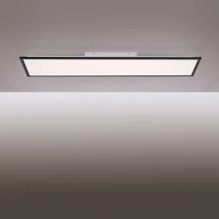 Flat-LED-paneeli CCT, musta 119 x 29 cm