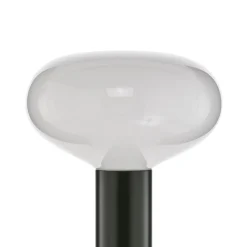 Flo-lattiavalaisin, vihreä, korkeus 138 cm, 1-lamppuinen, lasi