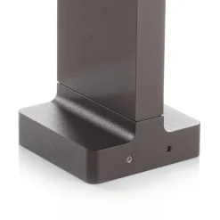 FLOS Casting T 100-LED-pollarivalaisin 50cm ruskea