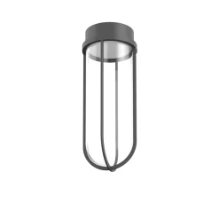 FLOS In Vitro Ceiling -kattovalaisin, antrasiitti