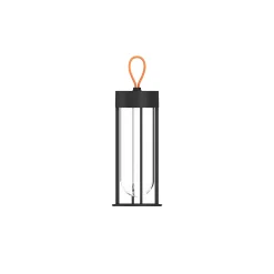 FLOS In Vitro Unplugged -LED-lamppu, musta 3000K