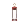 FLOS In Vitro Unplugged -LED-valo terrakotta 2700K