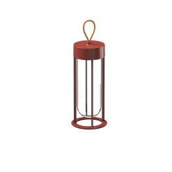 FLOS In Vitro Unplugged -LED-valo terrakotta 2700K