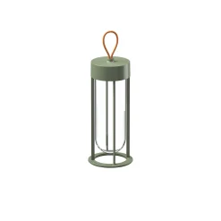 FLOS In Vitro Unplugged -LED-valo vaaleanvihreä