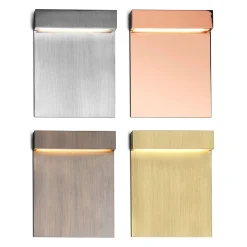 FLOS Real Matter -LED-seinäuppovalo IP65 kupari