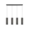 Forato riippuvalaisin, pituus 120 cm, ruskea, 4-valo, metallia