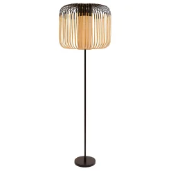 Forestier Bamboo Light -lattiavalo 1-lamp. musta