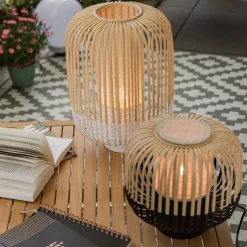 Forestier Bamboo Light S -pöytälamppu 24 cm musta