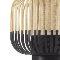 Forestier Bamboo Light S -pöytälamppu 24 cm musta