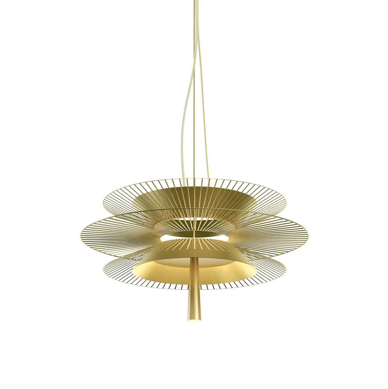 Forestier Gravity 2 riipusvalaisin Ø68cm kermanvärinen