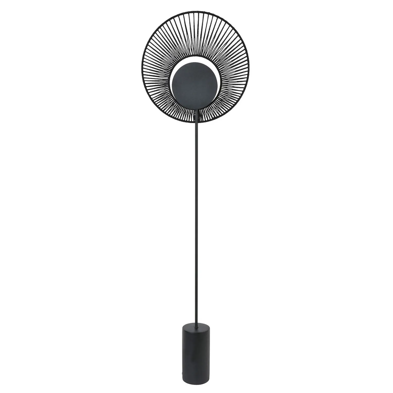 Forestier Oyster -design-lattiavalaisin, musta