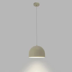 Forlight riippuvalaisin Fres, beige, teräs, Ø 30 cm