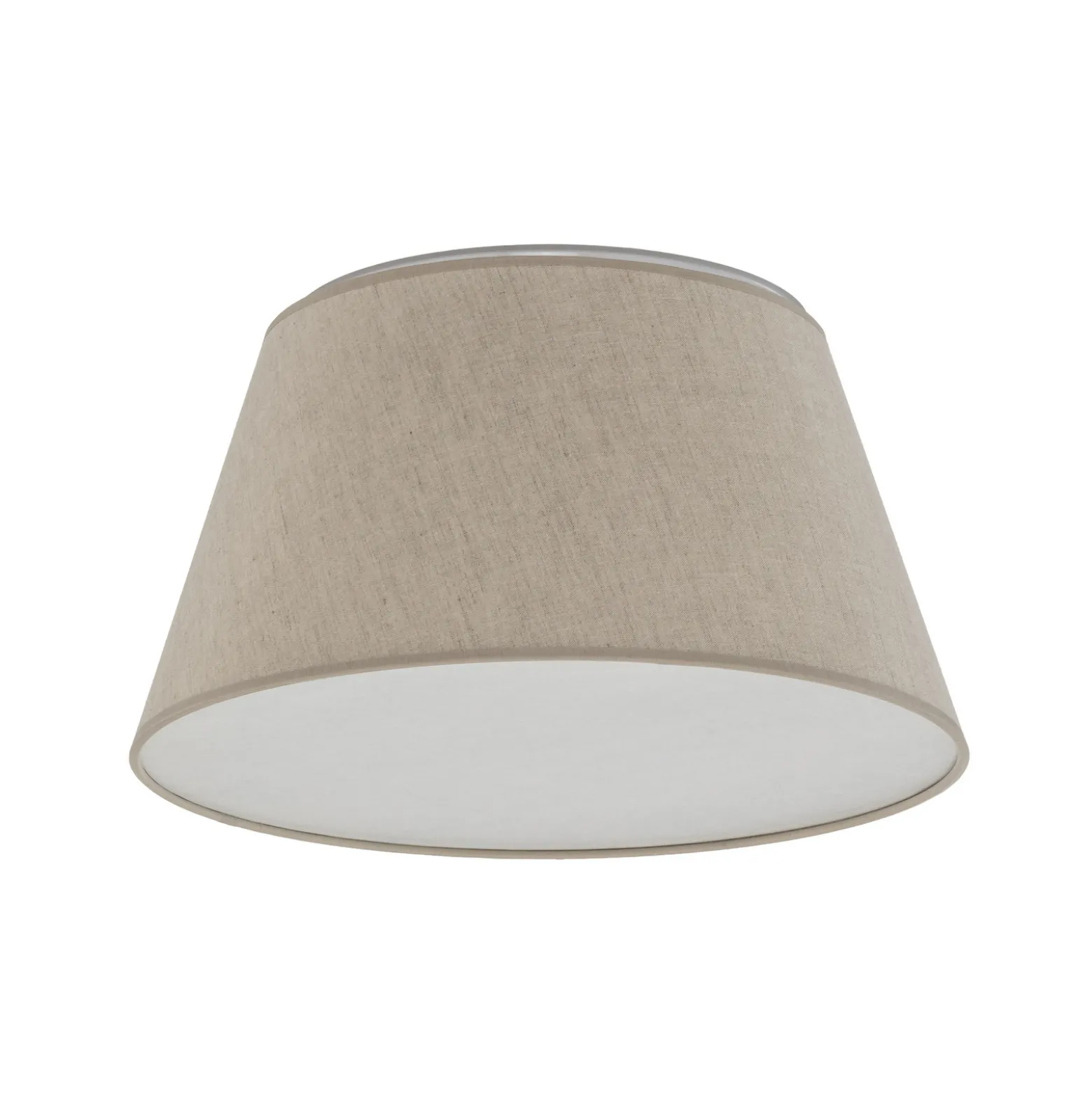 Formo-kattovalaisin, beige, pellava, Ø 38 cm, E27