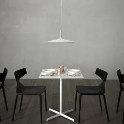Foscarini Aplomb Large LED-riippuvalaisin, valkoinen