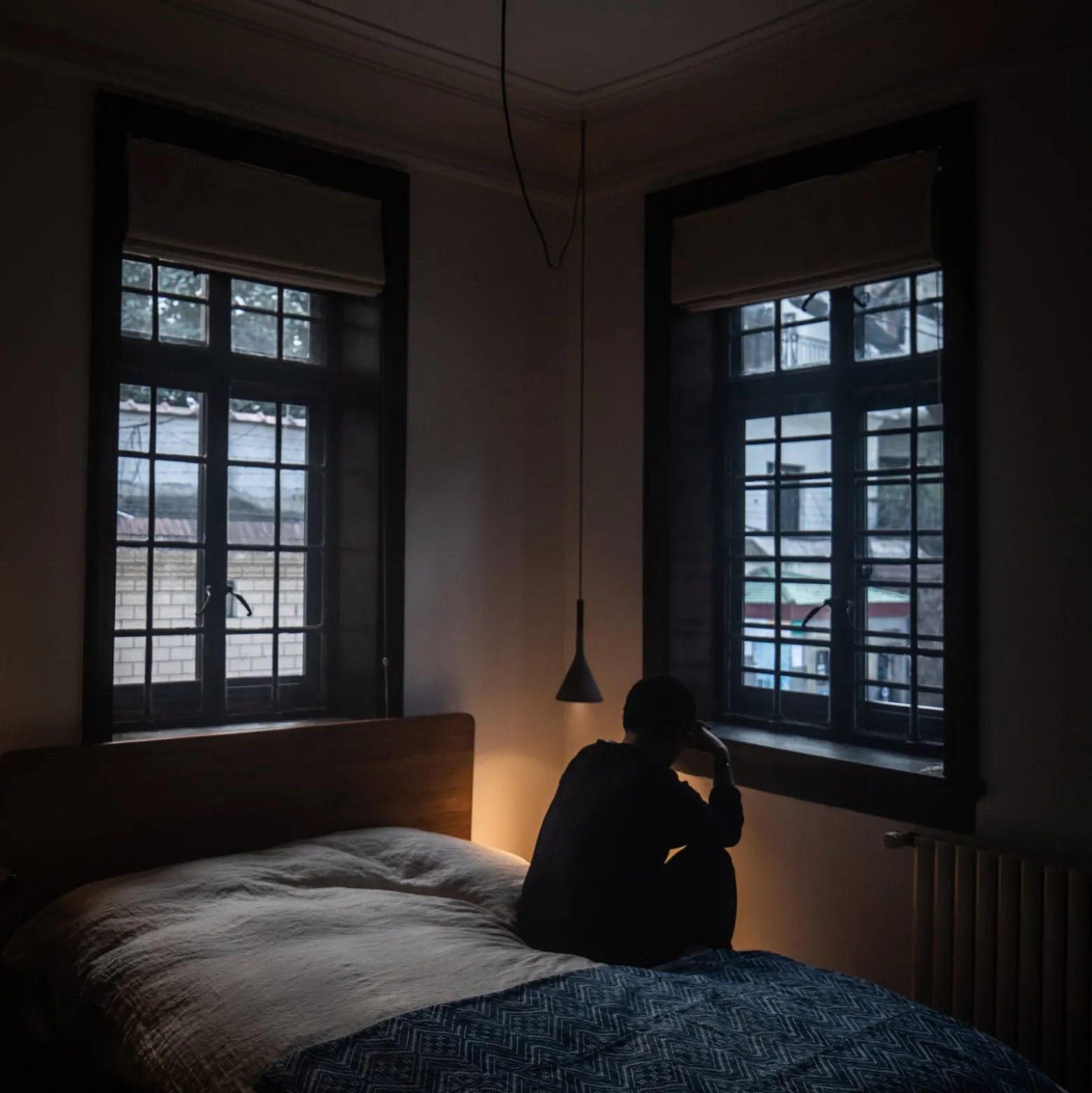 Foscarini Aplomb Mini -riippuvalaisin, betoni, ruskea