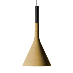 Foscarini Aplomb-riippuvalo GU10 betonia keltainen