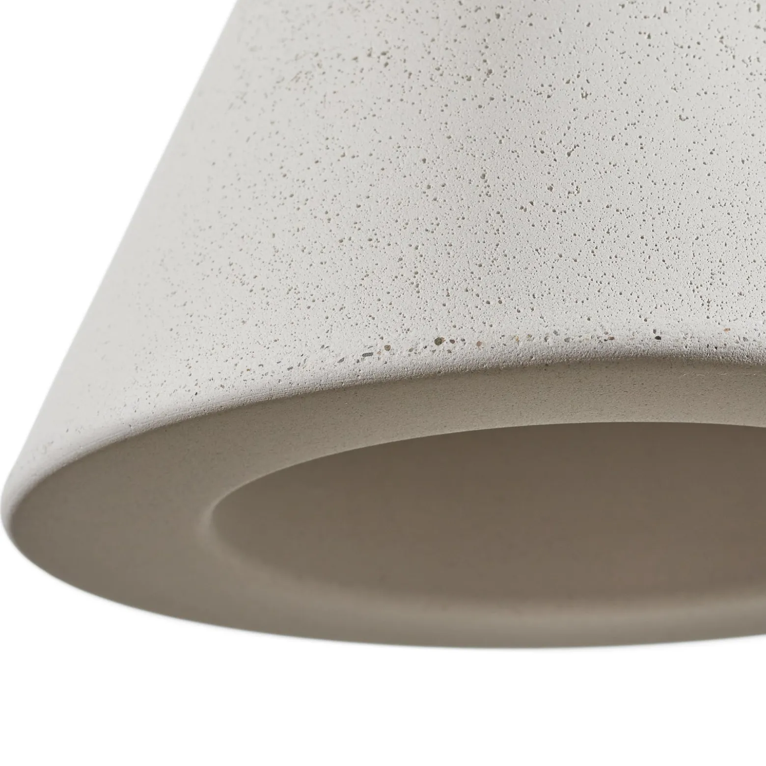 Foscarini Aplomb-riippuvalo GU10 betonia valkoinen