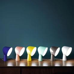 Foscarini Binic -designpöytävalaisin, sininen