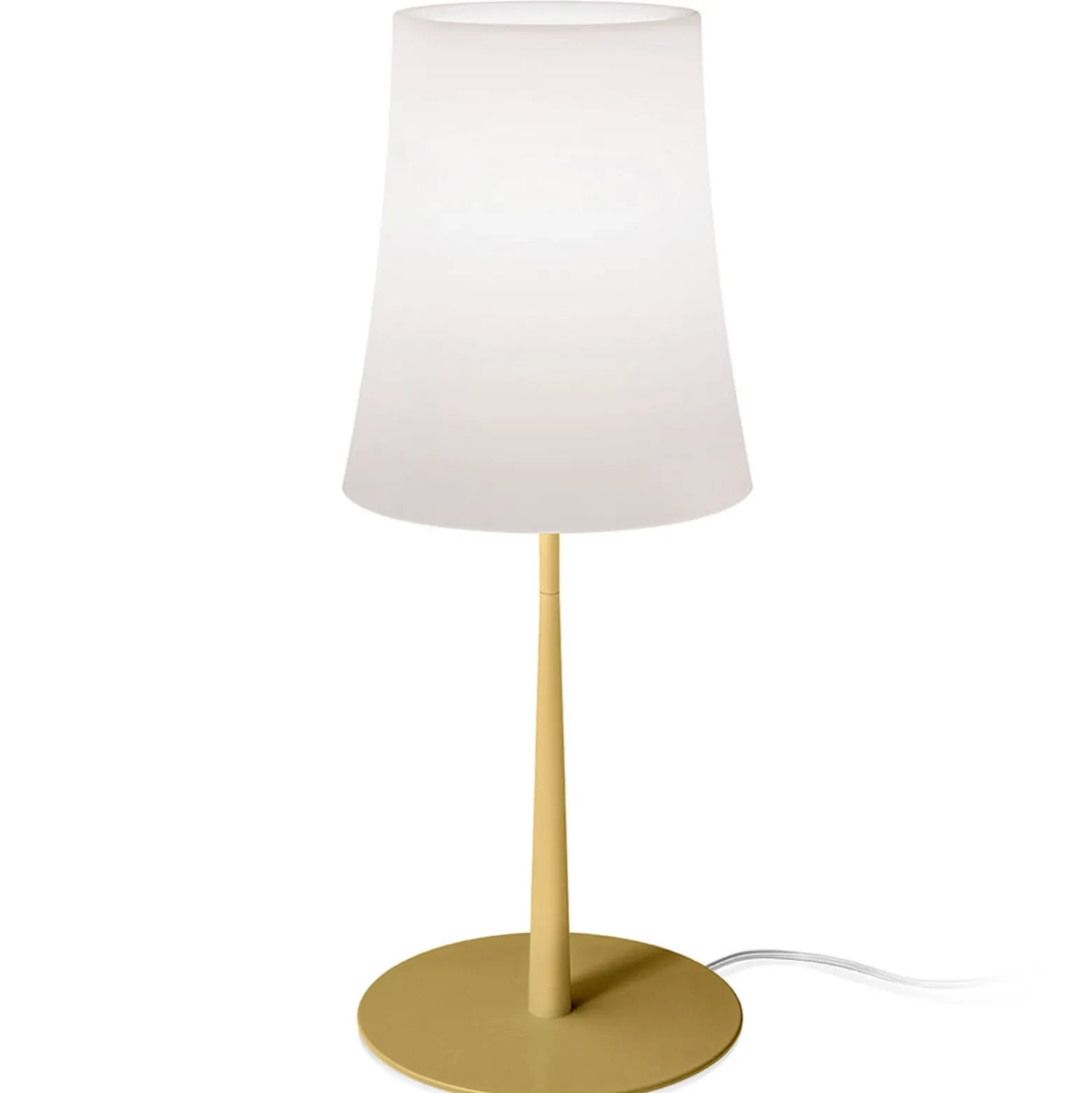 Foscarini Birdie Easy Grande-pöytälamppu keltainen