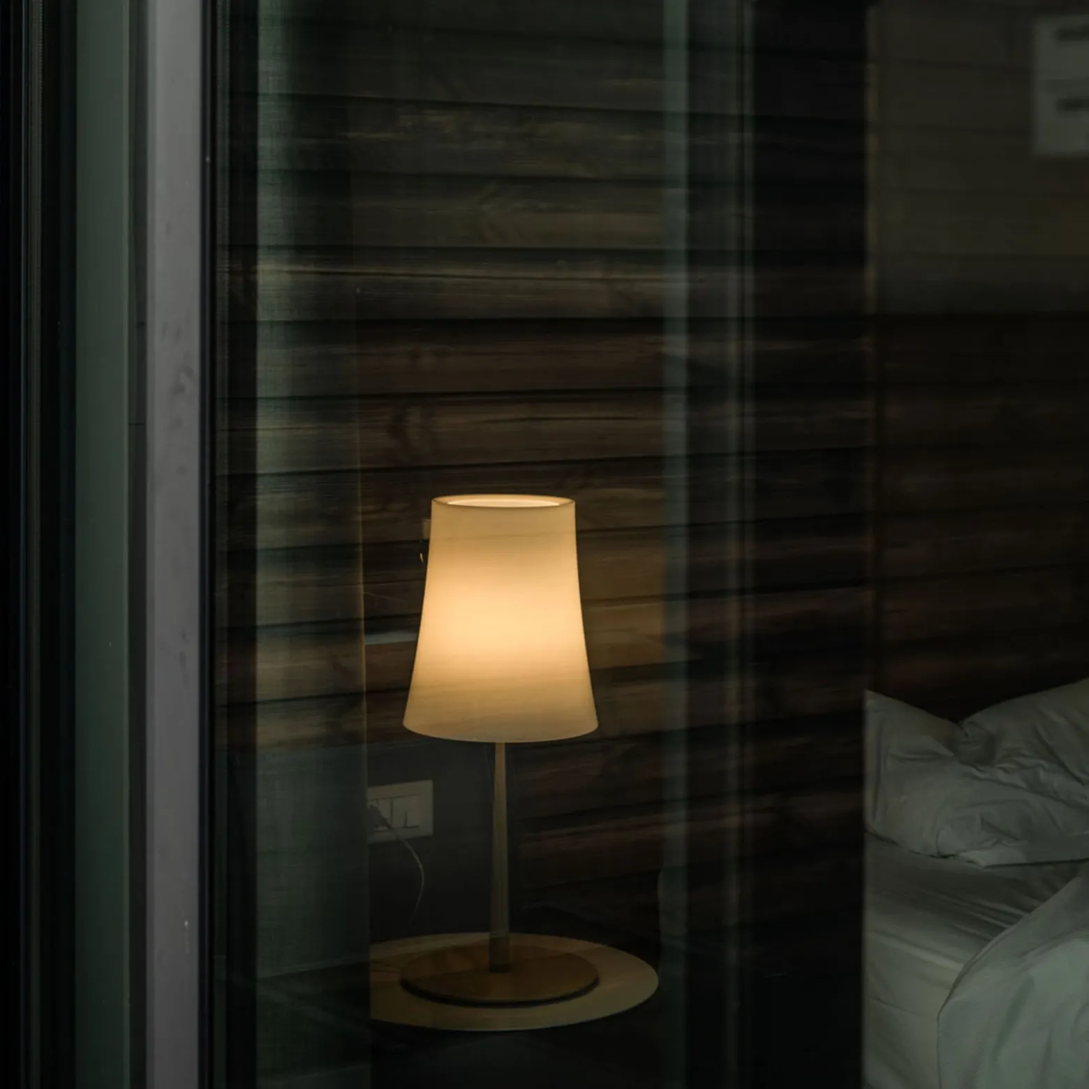Foscarini Birdie Easy Grande-pöytälamppu keltainen