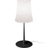 Foscarini Birdie Easy Grande -pöytävalaisin, musta