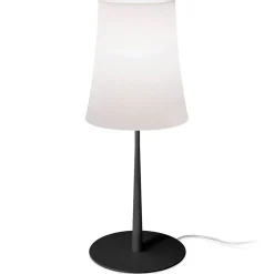 Foscarini Birdie Easy Grande -pöytävalaisin, musta