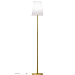 Foscarini Birdie Easy -lattiavalo, hiekankeltainen
