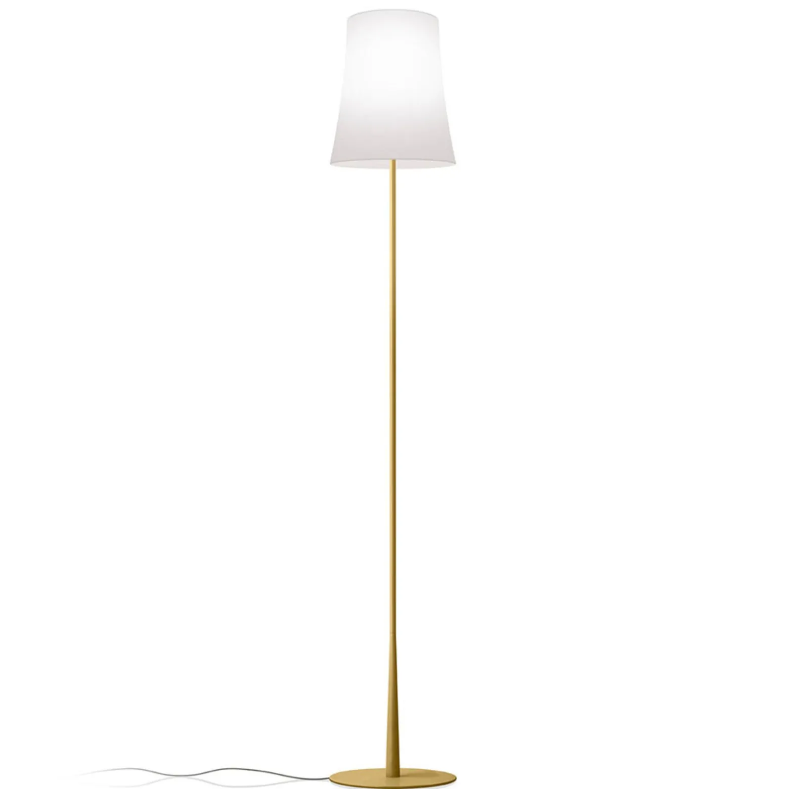 Foscarini Birdie Easy -lattiavalo, hiekankeltainen