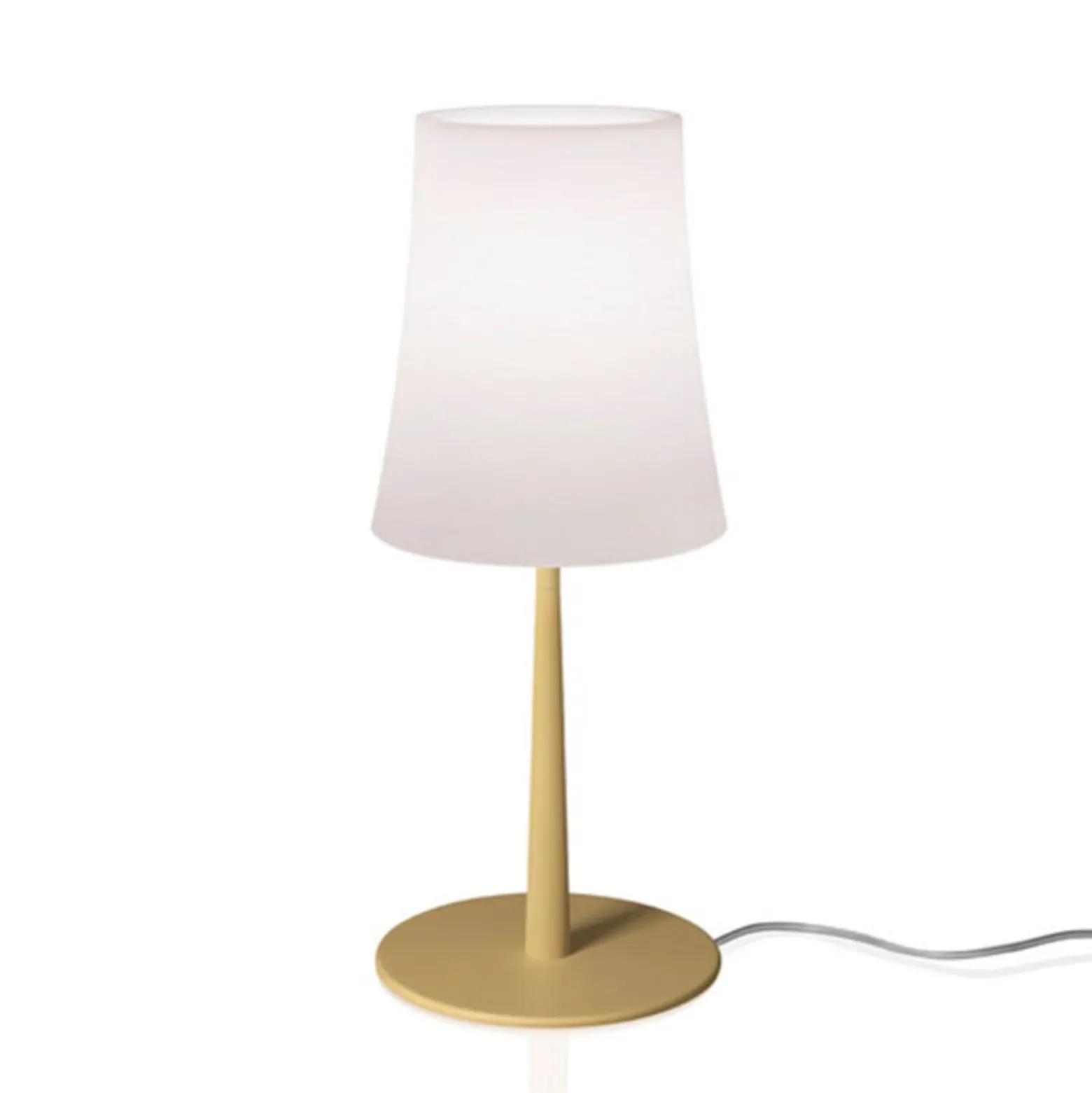 Foscarini Birdie Easy pöytävalaisin hiekankeltainen