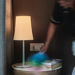 Foscarini Birdie Easy pöytävalaisin salviavihreä