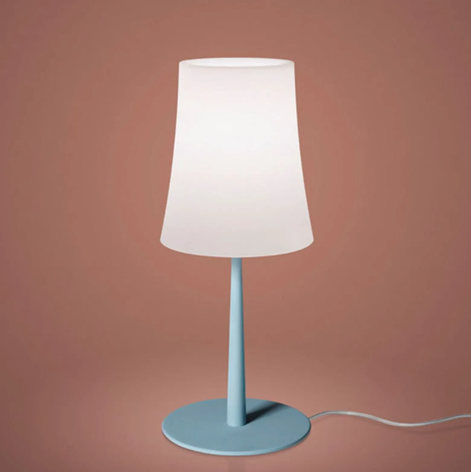 Foscarini Birdie Easy pöytävalaisin sininen