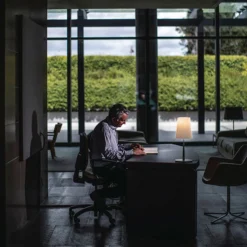Foscarini Birdie Easy pöytävalaisin sininen