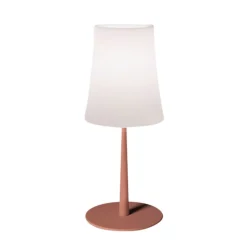 Foscarini Birdie Easy pöytävalaisin tiilenpunainen